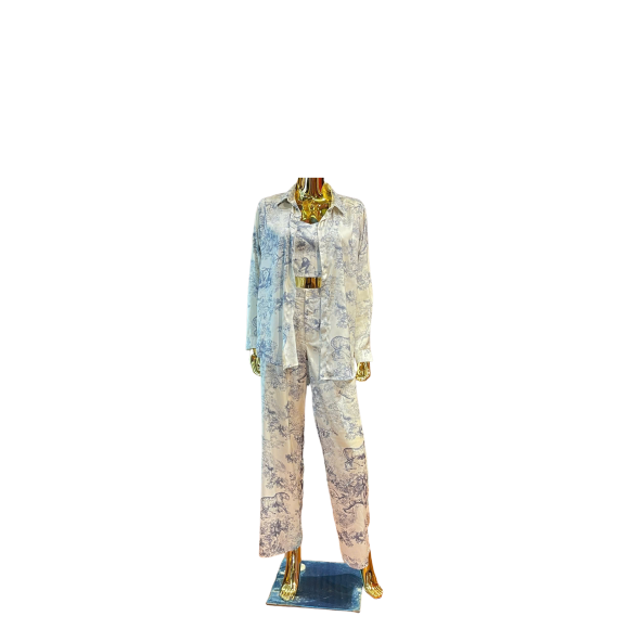 Toile Serenity Set – Blue Porcelain